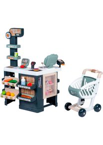 Kaufladen Smoby "Supermarkt Smarti Market", bunt (grau), Kaufl&auml;den, KinderB:80cm H:89cm T:60cm, Kunststoff, Kaufladen, B:80cm H:89cm T:60cm