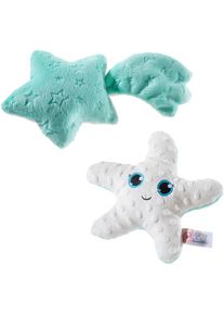Heunec Greifling &raquo;Stellina, Sternschnuppe + Pl&uuml;schi, minze/rosa&laquo; Made in Germany