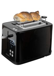 Krups Toaster &raquo;KH6418 Smart'n Light&laquo; 2 kurze Schlitze 800 W Digitaldisplay, 7 Br&auml;unungsstufen, automatische Zentrierung des Brots