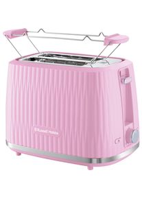 Russell Hobbs Toaster &raquo;Eden 27372-56 Himbeere&laquo; 2 Schlitze 800 W 6 Br&auml;unungsstufen, Hebefunktion, Auftau-, Aufw&auml;rm- & Stoppfunktion