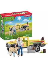 Schleich Spielfigur &raquo;FARM WORLD, Tierarztbesuch auf dem Bauernhof (42503)&laquo;