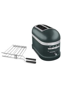 KitchenAid Toaster &raquo;5KMT2204EPP Pebbled Palm&laquo; 2 kurze Schlitze f&uuml;r 2 Scheiben 1250 W mit Sandwichzange