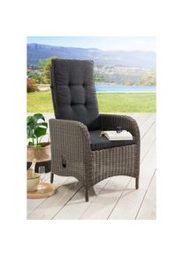 Destiny Gartensessel &raquo;PALMA&laquo; Set, 2 Stk. tlg. Aluminium, Polyrattan, inkl. Auflagen