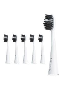 AILORIA Aufsteckb&uuml;rsten &raquo;Charcoal Ersatzb&uuml;rstenk&ouml;pfe 6er Set SHINE BRIGHT&laquo;