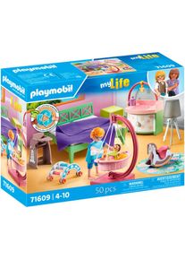 Playmobil Konstruktions-Spielset &raquo;Schlafzimmer mit Babyspielecke (71609), myLife&laquo; Made in Europe