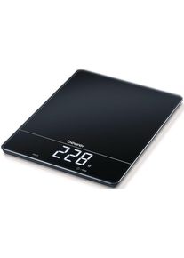 Beurer K&uuml;chenwaage &raquo;KS 34 mit Tara-Zuwiegefunktion&laquo; Mit modernen Sensortasten, Display erscheint nur w&auml;hrend Messung