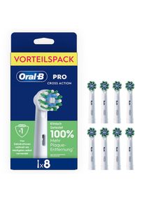 Oral-B Aufsteckb&uuml;rsten &raquo;Pro CrossAction&laquo; Zahnreinigung mit innovativen X-f&ouml;rmigen Borsten