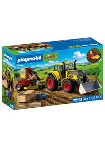 Playmobil Konstruktions-Spielset &raquo;Gro&szlig;er Traktor mit Kartoffelroder (72161), Country&laquo; Made in Europe