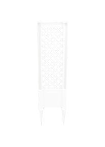 KHW Spalier BxTxH: 43x6x140 cm, wei&szlig;