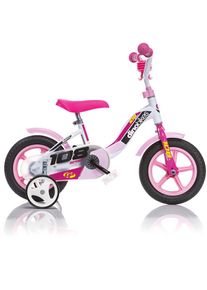 DINO BIKES Kinderfahrrad &raquo;10" stabiler Stahl-Rahmen, St&uuml;tzr&auml;der, kindgerecht&laquo; 1 Gang mit St&uuml;tzr&auml;dern, Hupe und Schutzblechen