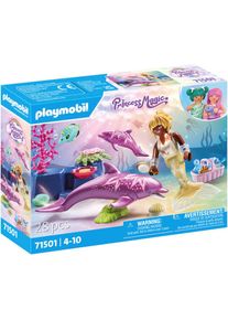 Playmobil Konstruktions-Spielset &raquo;Meerjungfrau mit Delfinen (71501), Princess Magic&laquo; Made in Europe