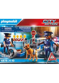 Playmobil Konstruktions-Spielset &raquo;Polizei-Stra&szlig;ensperre (6878), My Action Heroes&laquo; Made in Germany