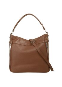 CLUTY Henkeltasche echt Leder, Made in Italy