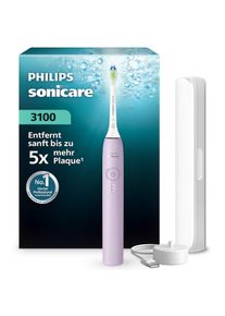 PHILIPS SONICARE Elektrische Zahnb&uuml;rste &raquo;Series 3100&laquo; mit Drucksensor, 3 Intensit&auml;tsstufen, inkl. Reiseetui und Ladeger&auml;t