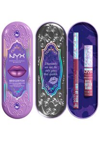 Nyx Cosmetics NYX PROFESSIONAL MAKEUP Schmink-Set &raquo;BRIDGERTON ROYAL TREASURES LIP KIT&laquo; Royal Butter Gloss und Royal Lip Liner