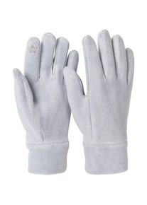 styleBREAKER Fleecehandschuhe &raquo;Einfarbige Touchscreen Fleece Handschuhe&laquo; 1 Stk. grau, Gr&ouml;&szlig;e Einheitsgr&ouml;&szlig;e
