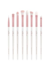Luvia Cosmetics Kosmetikpinsel-Set &raquo;ALL EYE WANT&laquo; Nurai-Pinselhaar, vegan und hautfreundlich, verliert keine Haare.