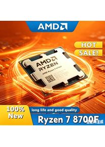 AMD Ryzen 7 8700F Hot Sale 4NM AM5 Desktop Chip 8 Core 16 Thread 4.1GHz 16MB Cache 65W DDR5 Original New Gaming CPU In Stock