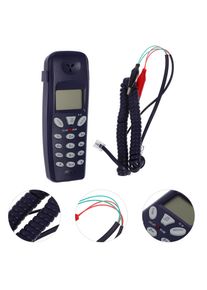Corded Phone Telephone Tester LCD Display Landline Phone Ringer Volume Simple Design Accurate Caller Id for Home Office