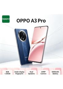 2026 New OPPO A3Pro 5G Smartphone High-Speed with 5000mAh Battery 67W SUPERVOOC Fast Charge AI Dual Camera Official Authentic