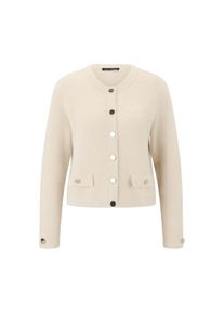 Betty Barclay Strickjacke &raquo;Casual-Strickjacke mit Knopfleiste&laquo; beige, Gr&ouml;&szlig;e 46