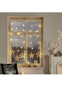 LED-Lichtervorhang "Sternenregen"