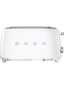 Smeg Toaster &raquo;TSF02WHEU&laquo; 2 lange Schlitze f&uuml;r 4 Scheiben 1500 W