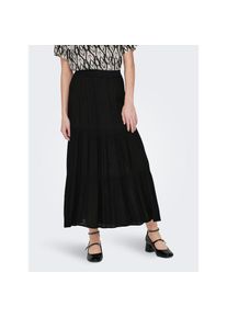 Only Maxirock &raquo;ONLMIKKA LIFE LONG SKIRT WVN NOOS&laquo; Viskose schwarz, Gr&ouml;&szlig;e M (38)