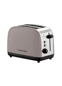 Russell Hobbs Toaster &raquo;Colours Plus+ Mocha 26931-56&laquo; 1100 W 2 extra breite Toastschlitze, inkl. Br&ouml;tchenaufsatz, 6 Br&auml;unungsstufen