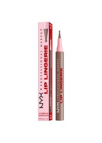 Nyx Cosmetics NYX PROFESSIONAL MAKEUP Lippenstift &raquo;LIP LINGERIE LIP LINER STAIN&laquo; wisch- und wasserfesten Halt, mit pr&auml;ziser Filzkugelspitze