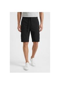 BOSS Green Shorts &raquo;S Urbanex-Cargo&laquo; mit Cargotaschen Cargohose Stretchhose Businesshose Anzughose schwarz, Gr&ouml;&szlig;e 54