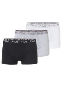Fila Boxershorts &raquo;MAN BOXER SHORTS&laquo; mit elastischem Logobund grau, Gr&ouml;&szlig;e M