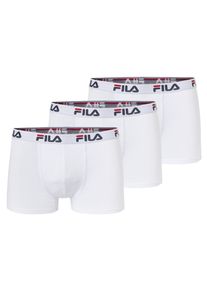 Fila Boxer &raquo;MAN BOXER SHORTS&laquo; mit elastischem Logobund wei&szlig;, Gr&ouml;&szlig;e M