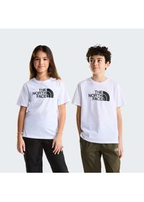 The North Face, Unisex, T-Shirt &raquo;TEEN EVOLUTION HALF DOME SS TEE&laquo; f&uuml;r Jugendliche, mit sportlichem Stil, Kurzarmdesign, aus Baumwolle, TNF WHITE, S, T
