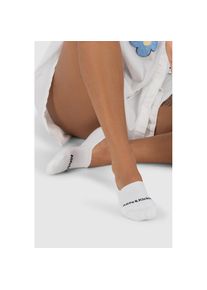 alife and kickin Alife & Kickin, Damen, F&uuml;&szlig;linge F&uuml;&szlig;linge, Sneakersocken aus Baumwolle mit rutschfesten Silikonstreifen, brilliant white, 39-42, Unsichtbar und bequem!