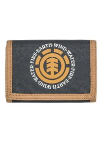 Brieftasche Element "Elemental", Herren, gr&uuml;n (beetle), Obermaterial: 100% Polyester., Kleinlederwaren Brieftasche