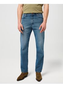Bootcut-Jeans Wrangler "13MWZ", Herren, Gr. 40, L&auml;nge 34, blau (breeze hunter), Denim/Jeans, Obermaterial: 100% Baumwolle, bootcut fit lang, Jeans Bootcut-Jeans