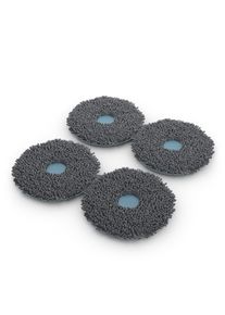 Philips Wischbezug "HomeRun XV1452/10 Ersatzwischt&uuml;cher", grau, B:13,5cm H:1,2mm L:13,5cm, Putzt&uuml;cher, f&uuml;r HomeRun Roboter 5000 Series, Wischbezug
