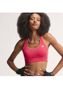 Sport-BH adidas Performance "ADIDAS ORIGINALS SPORT-BH, MITTLERER HALT", Damen, Gr. M, N-Gr, pink (power pink), Obermaterial: 79% Polyester, 21% Elasthan, BHs Sport-BH