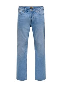 Only & Sons Straight-Jeans ONLY & SONS "ONSEDGE STRAIGHT BOX PIM DNM CIFF", Herren, Gr. 36, L&auml;nge 34, medium blau denim, Denim/Jeans, Obermaterial: 100% Baumwolle, clean, straight fit lang, Jeans Straight-Jeans, Baumwolle, straight fit