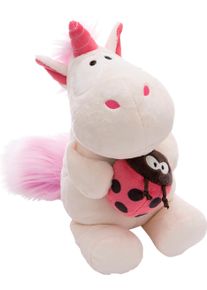 Kuscheltier Nici "Theodor & Friends, Einhorn Theodor mit Marienk&auml;fer, 25 cm", wei&szlig;, Pl&uuml;schfiguren, KinderB:10cm H:25cm L:12cm, Pl&uuml;sch, Kuscheltier, B:10cm H:25cm L:12cm