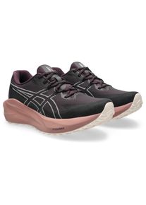 Trailrunningschuh asics "BLAZEBLAST", Damen, Gr. 39,5, schwarz aubergine, rose dust, Synthetik, Schuhe Trailrunningschuh, f&uuml;r mehr Grip; besonders leicht