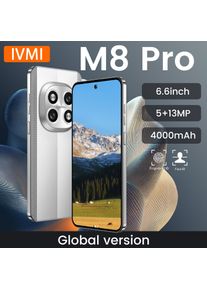 IVMI Global M8 Pro Smartphone Android10 3GB RAM 16GB ROM 13MP Google Play Store Face ID 4G network Mobile Phones