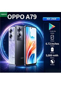 2026 Official Authentic OPPO A79 Product Authent 8GB RAM 256GB Storage Unlocked Dual SIM 6.2' FHD+ Waterdrop Screen Mediatek