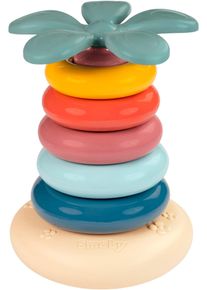 Steckspielzeug Smoby "LS Stehauf-Ringpyramide", bunt, Steckspielzeug, BabyB:16,5cm H:23cm T:16,5cm, Kunststoff, Steckspielzeug, Made in Europe, B:16,5cm H:23cm T:16,5cm