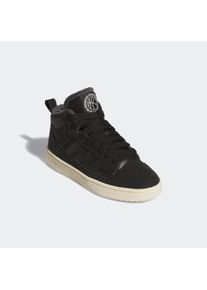 Winterboots adidas Sportswear "RAPID COURT MID WINTERIZED", Damen, Gr. 38,5, wei&szlig; (core schwarz, carbon, cream wei&szlig;), Synthetik, Schuhe Winterboots, Sneaker, Schn&uuml;rboots, Winterschuhe, f&uuml;r Kinder & Jugendliche