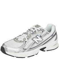 Sneaker New Balance "740", Damen, Gr. 44,5, wei&szlig;, Mesh, Synthetik, Schuhe Sneaker