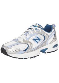 Sneaker New Balance "530", Damen, Gr. 40, wei&szlig;, blau, Mesh, Synthetik, Schuhe Sneaker