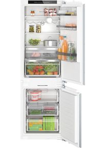 Bosch Einbauk&uuml;hlgefrierkombination "KIN86ADD0", Energieeffizienz: D, silber (wei&szlig;), Rechtsanschlag, wechselbar, K&uuml;hlschr&auml;nke, Einbauk&uuml;hlgefrierkombination