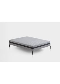 Kaltschaummatratze Yatas Bedding "Optimum Support Kaltschaummatratze,Matratze 90x200 & weitere Gr&ouml;&szlig;en", grau, B:100cm H:16cm L:200cm, Bezug: 63% Polyester, 37% Viskose, Matratzen, Kaltschaummatratze, 7-Zonen, H2 / H3, wendbar, atmungsaktiv